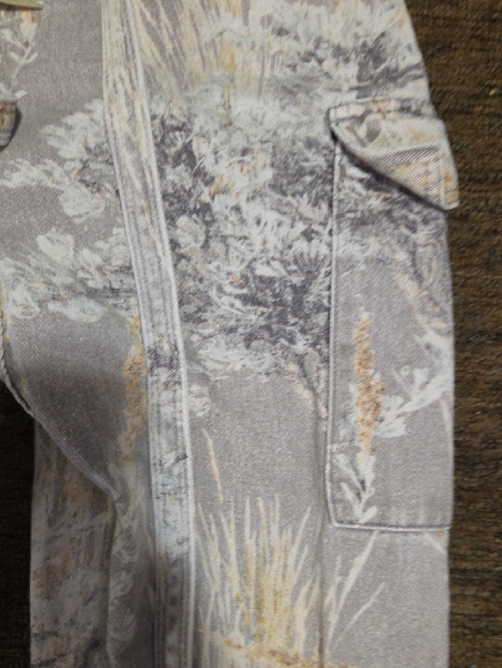 Fear of God Gray Print Cargo Joggers - Picture 3 of 9